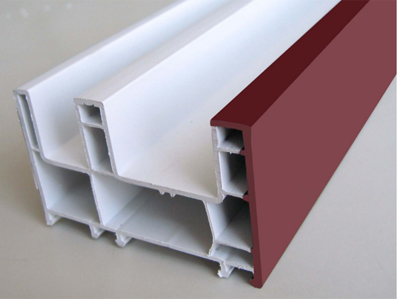 garis penyemperitan profil tingkap PVC automatik